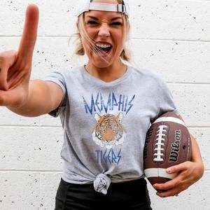 University Of Memphis Rock Tee, Rockband Memphis Tigers Tee